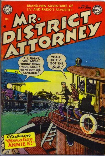 Mr. District Attorney #33 Comic