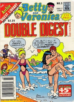 Betty And Veronica Double Digest Magazine #3