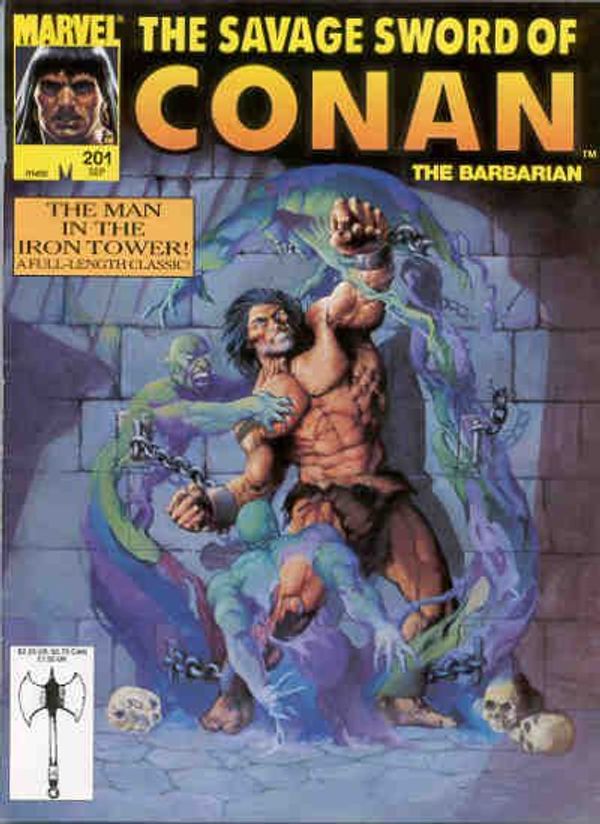 The Savage Sword of Conan #201