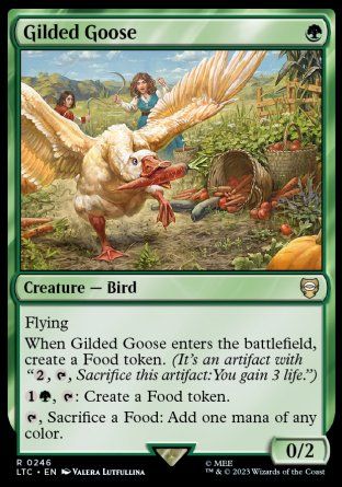 Gilded Goose (The Lord of the Rings Commander Decks) Trading Card