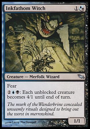 Inkfathom Witch (Shadowmoor) Trading Card