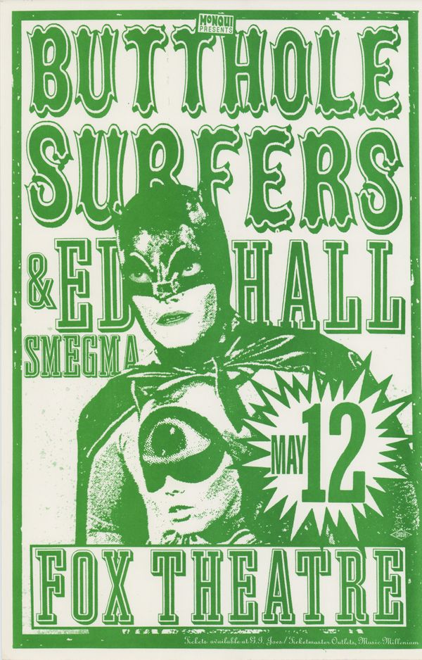 MXP-126.1 Butthole Surfers 1991 Fox Theatre  May 12