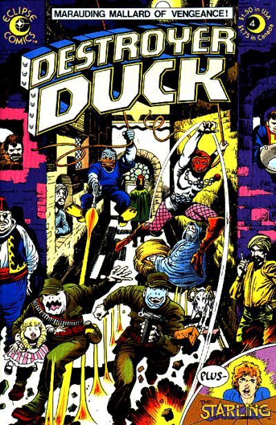 Destroyer Duck #4 Comic