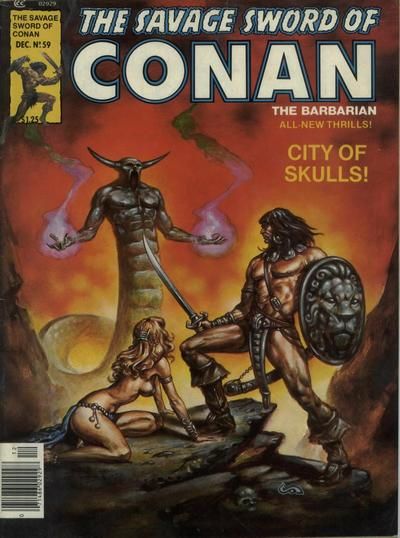 The Savage Sword of Conan #59 Comic