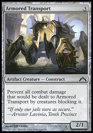 Armored Transport (Gatecrash) Trading Card