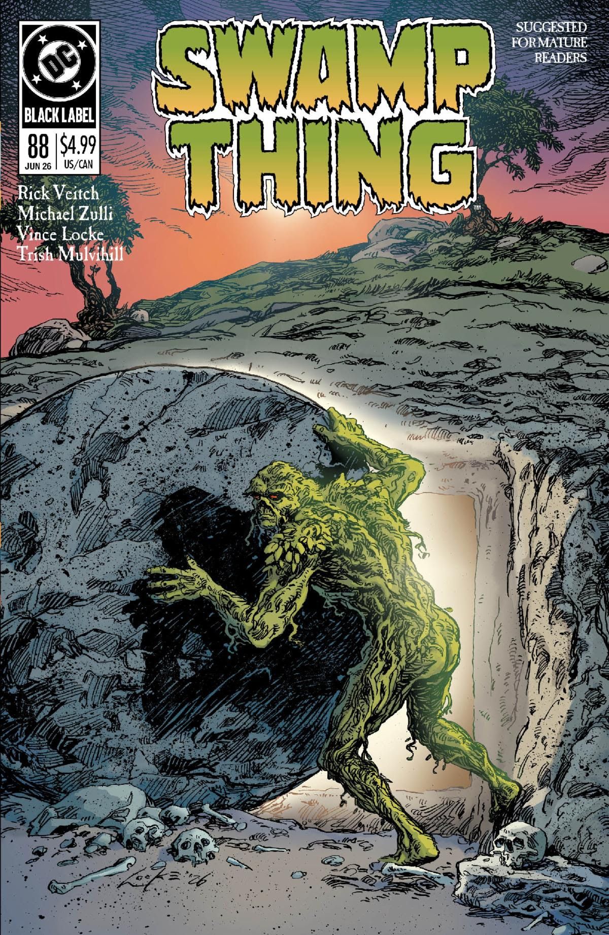 Swamp Thing 1989 #1 (Second Printing Cvr A Vince Locke) Comic