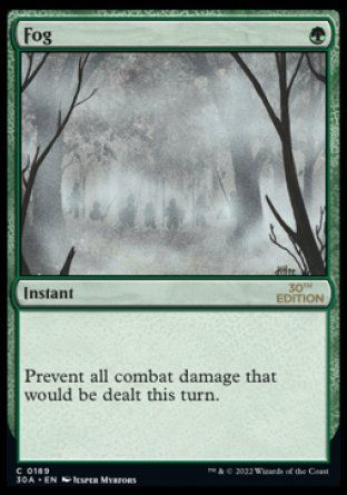 Fog (Magic 30th Anniversary Edition) Trading Card