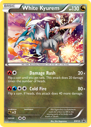 White Kyurem (BW59) - BW Black Star Promos