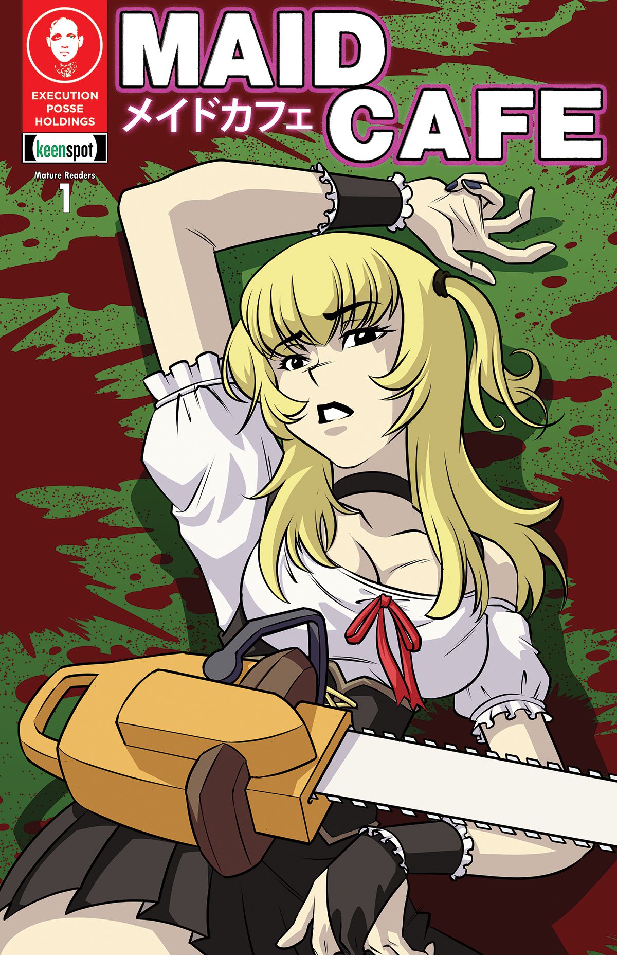 Maid Cafe #1 (Cvr B Remy Eisu Mokhtar Bagged With Trading Card Variant) Comic