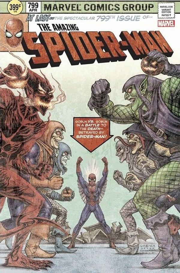 Amazing Spider-man #799 (Linsner Variant Cover C)