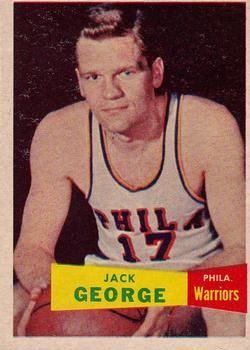 Jack George 1957 Topps #67 Sports Card