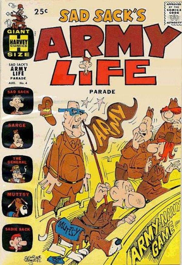 Sad Sack's Army Life Parade #4