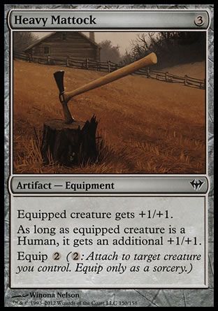 Heavy Mattock (Dark Ascension) Trading Card