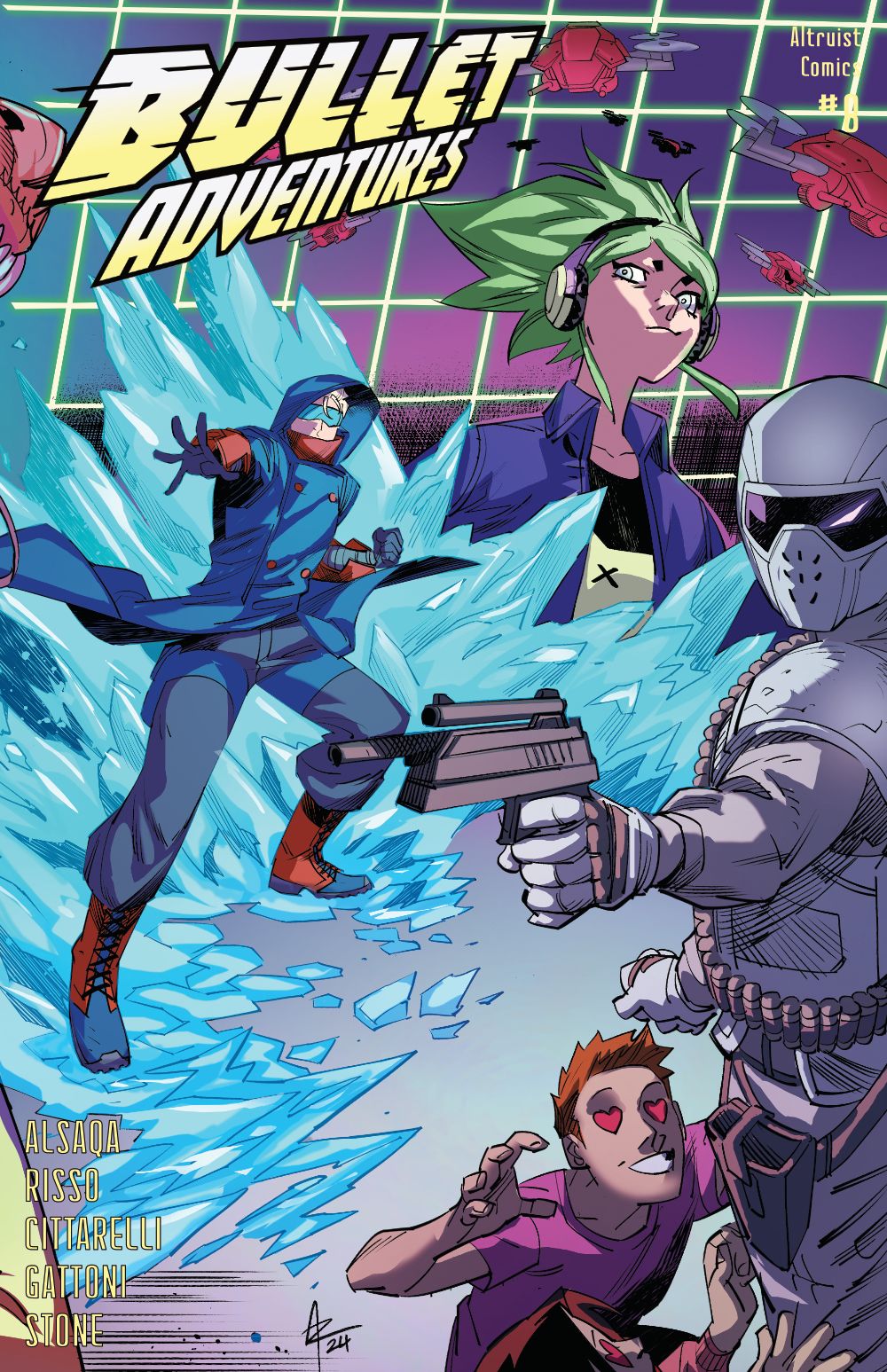 Bullet Adventures #8 (Cvr B Andre Risso Francesca Cittarelli Connecting Variant) Comic