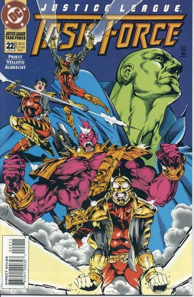 Justice League Task Force #22 Comic