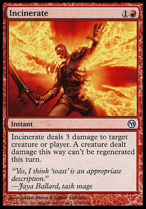 Incinerate (Duels of the Planeswalkers)