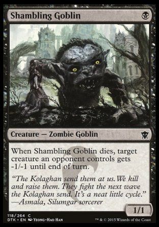 Shambling Goblin (Dragons of Tarkir) Trading Card