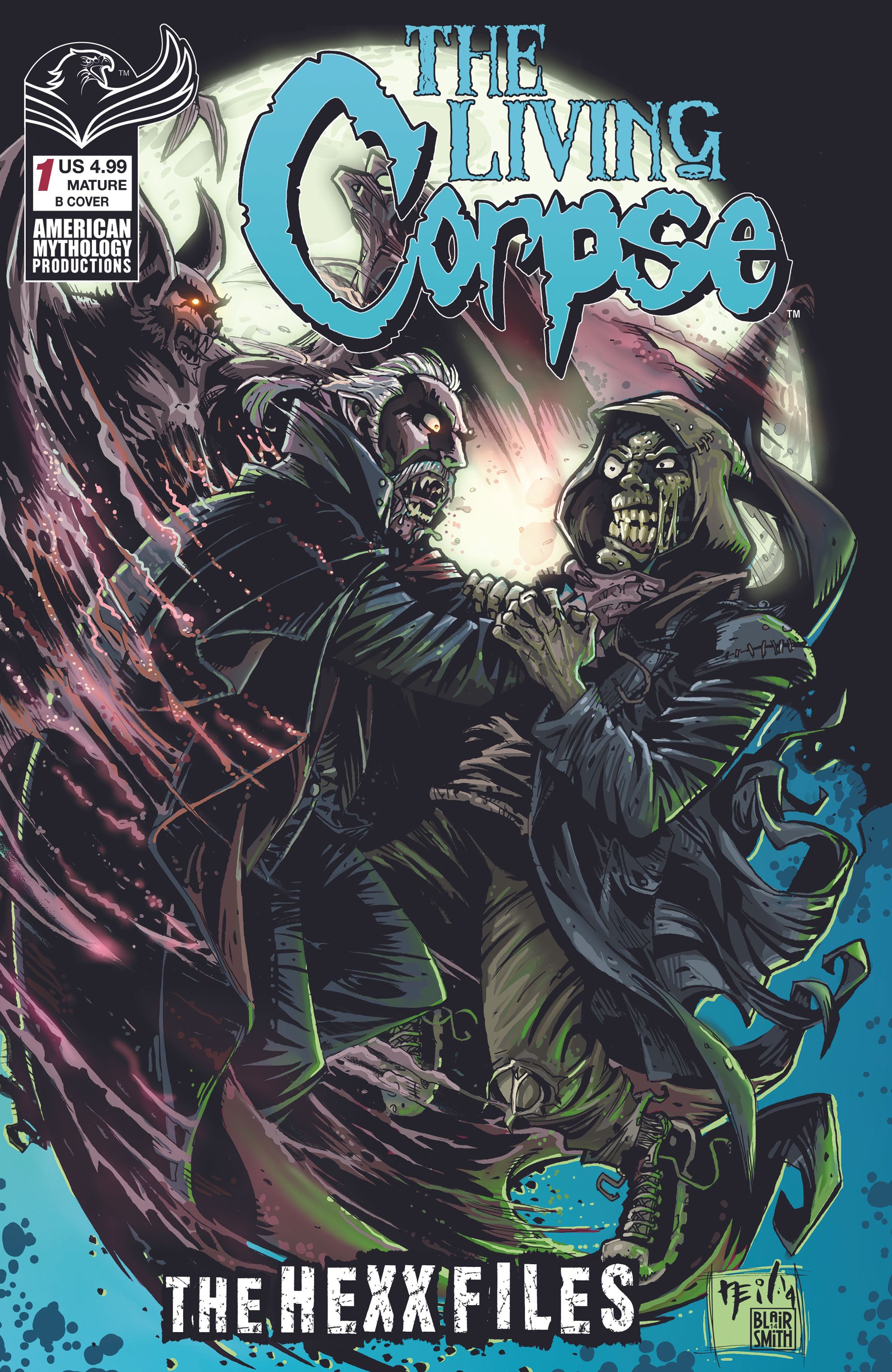 Living Corpse Hexx Files #1 (Cvr B Neil Vokes Variant) Comic