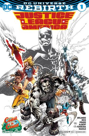 Justice League of America #1 (Coast To Coast Comic Con 2017 Variant)
