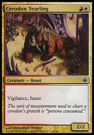 Cerodon Yearling (Alara Reborn) Trading Card