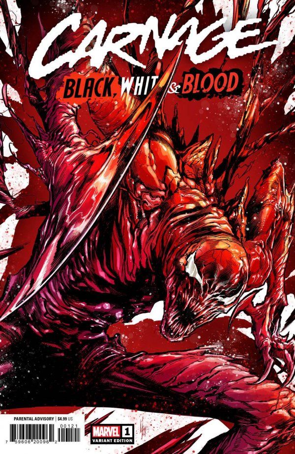 Carnage: Black, White & Blood #1 (Checchetto Variant)