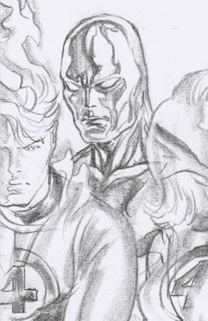Fantastic Four: Antithesis #2 (Alex Ross Silver Surfer Timeless Virgin Sketch Variant)