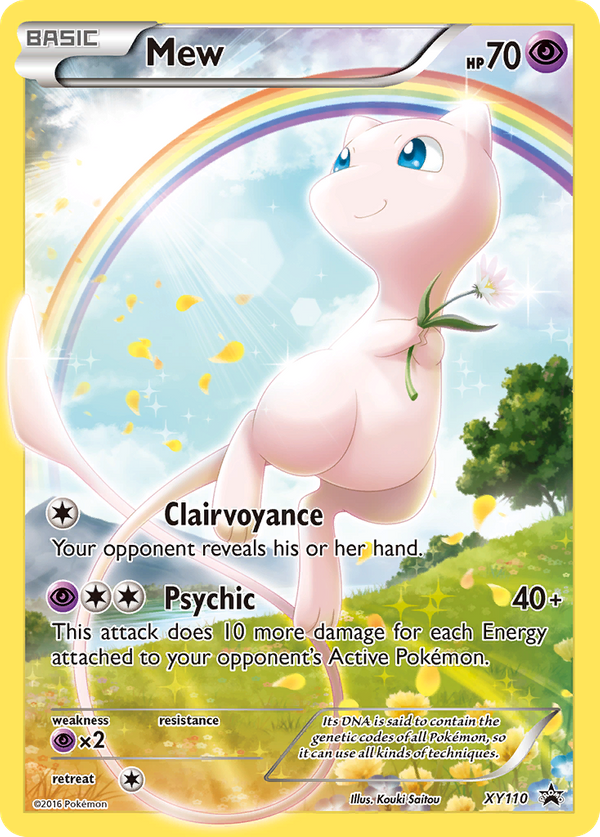 Mew (XY110) - XY Black Star Promos