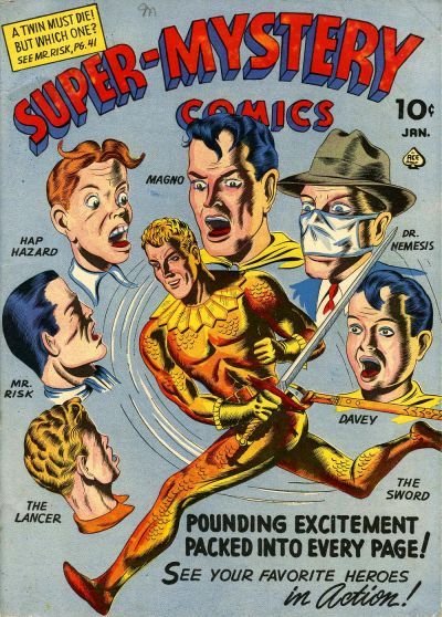 Super-Mystery Comics #1 Comic