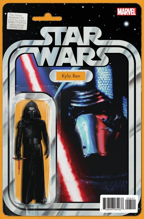 Star Wars: The Force Awakens #5 (Action Figure Variant Cover)