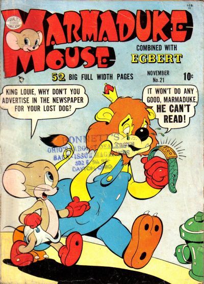 Marmaduke Mouse #21 Comic