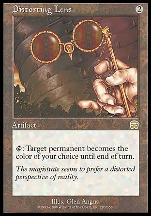 Distorting Lens (Mercadian Masques) Trading Card