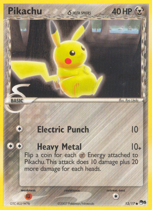 Pikachu δ (13/17) - POP Series 5