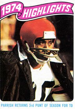 : 1975 Topps # 459 Highlights Lynn Swann Pittsburgh