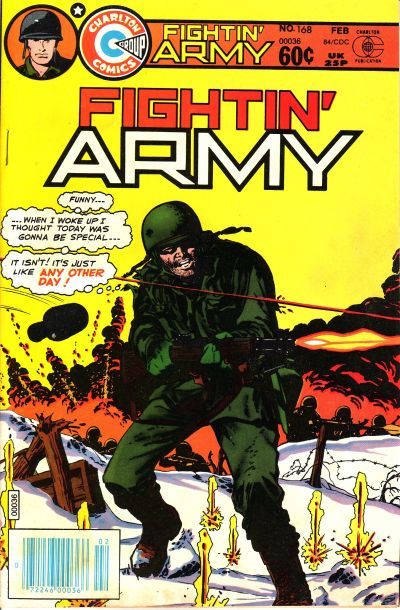 Fightin' Army #168 Comic
