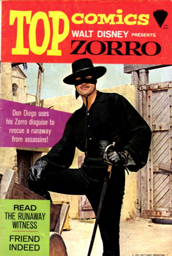 Top Comics Zorro  #1