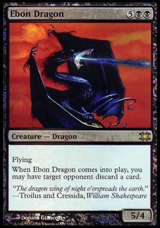 Ebon Dragon (From the Vault : Dragons) Trading Card