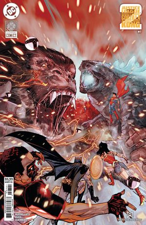 Justice League vs. Godzilla vs. Kong 2 #7 (Cvr D Carmine Di Giandomenico Card Stock Variant)