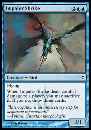 Impaler Shrike (New Phyrexia) Trading Card