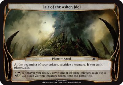 Lair of the Ashen Idol (Planechase Anthology) Trading Card