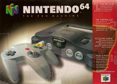 Nintendo 64 Console [Charcoal] Video Game