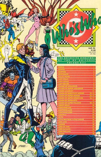 Who's Who: The Definitive Directory of the DC Universe #13 Comic