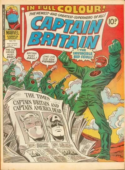 Captain Britain #19 Comic