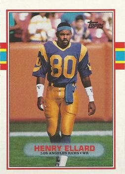 Henry Ellard 1989 Topps #137 Sports Card