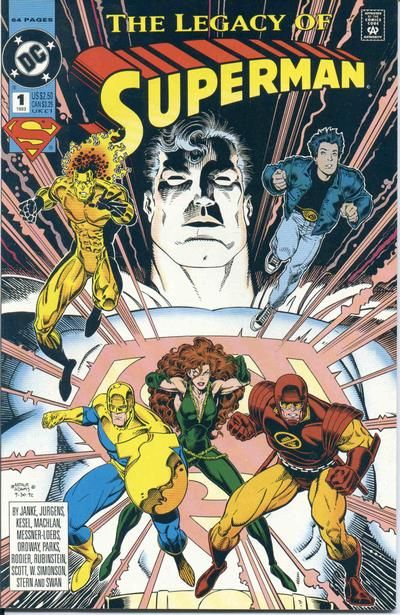 Superman: The Legacy of Superman #1 Comic