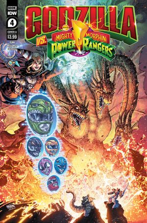 Godzilla Vs. Mighty Morphin Power Rangers #4