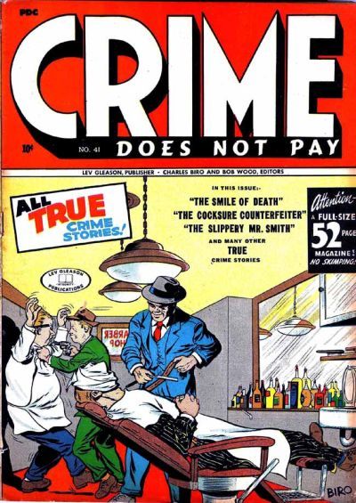 Crime Does Not Pay #41 Comic