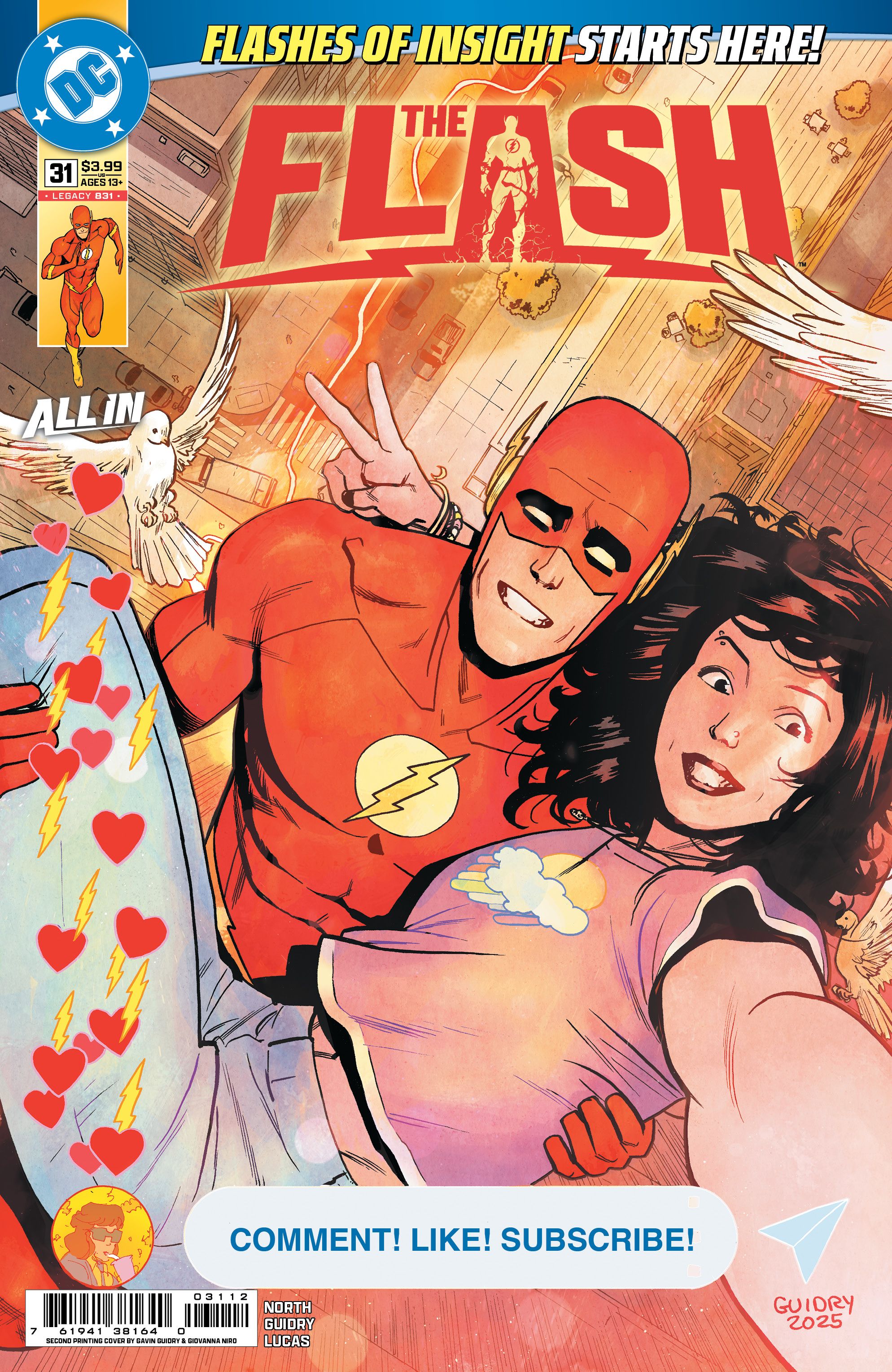 Flash #31 (Second Printing Cvr A Gavin Guidry) Comic
