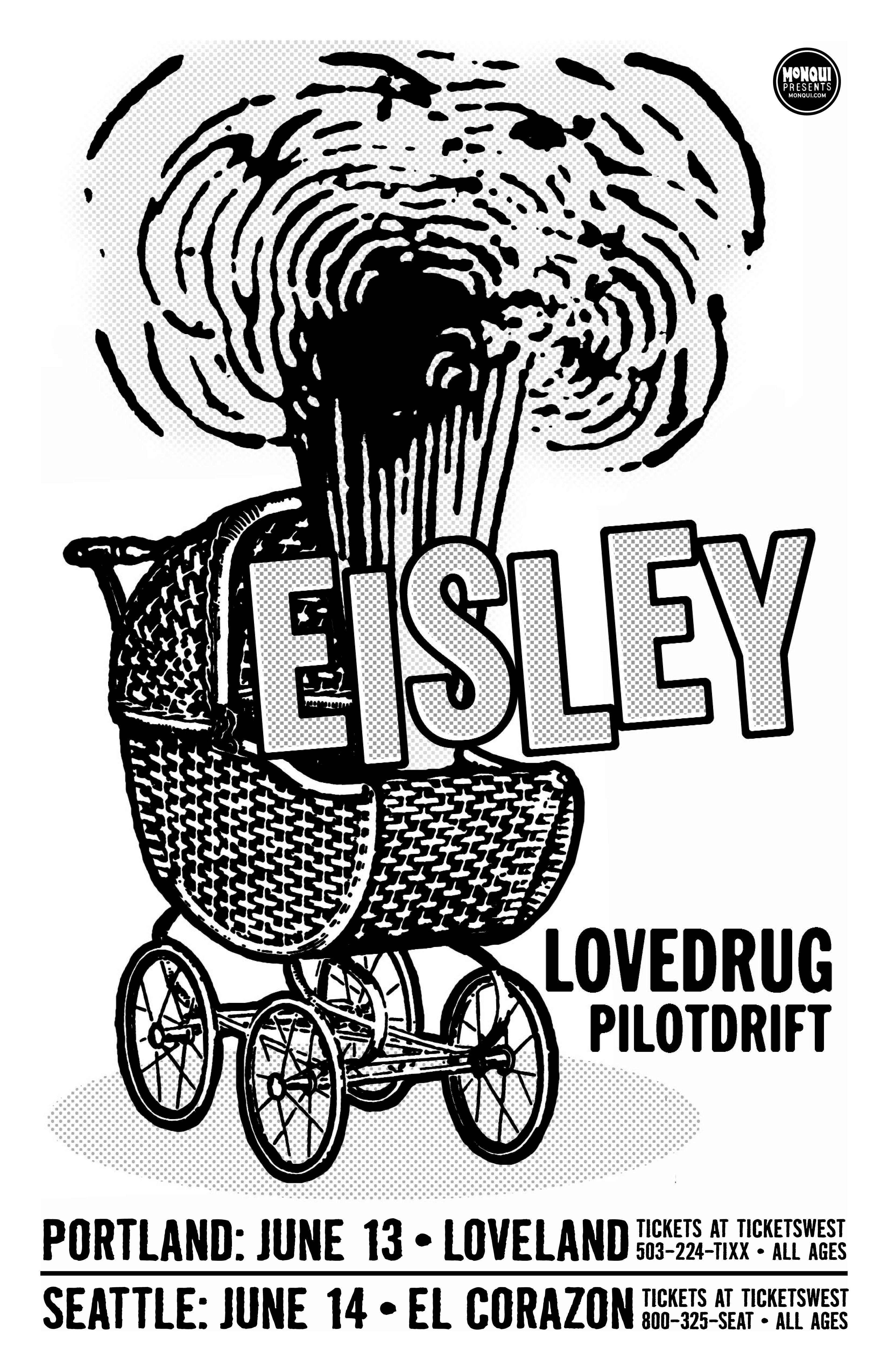 MXP-142.29 Eisley 2006 Loveland/el Corazon  Jun 14 Concert Poster