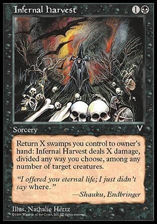 Infernal Harvest (Visions) Trading Card