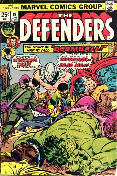 The Defenders #19 Comic